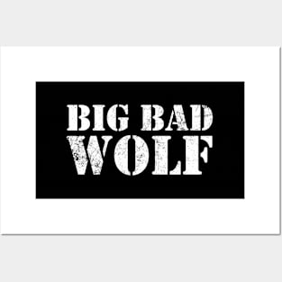 Big Bad Wolf Wolves Werewolf Dog Posters and Art